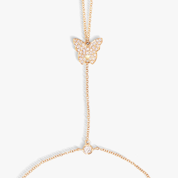 Butterfly Hand Chain