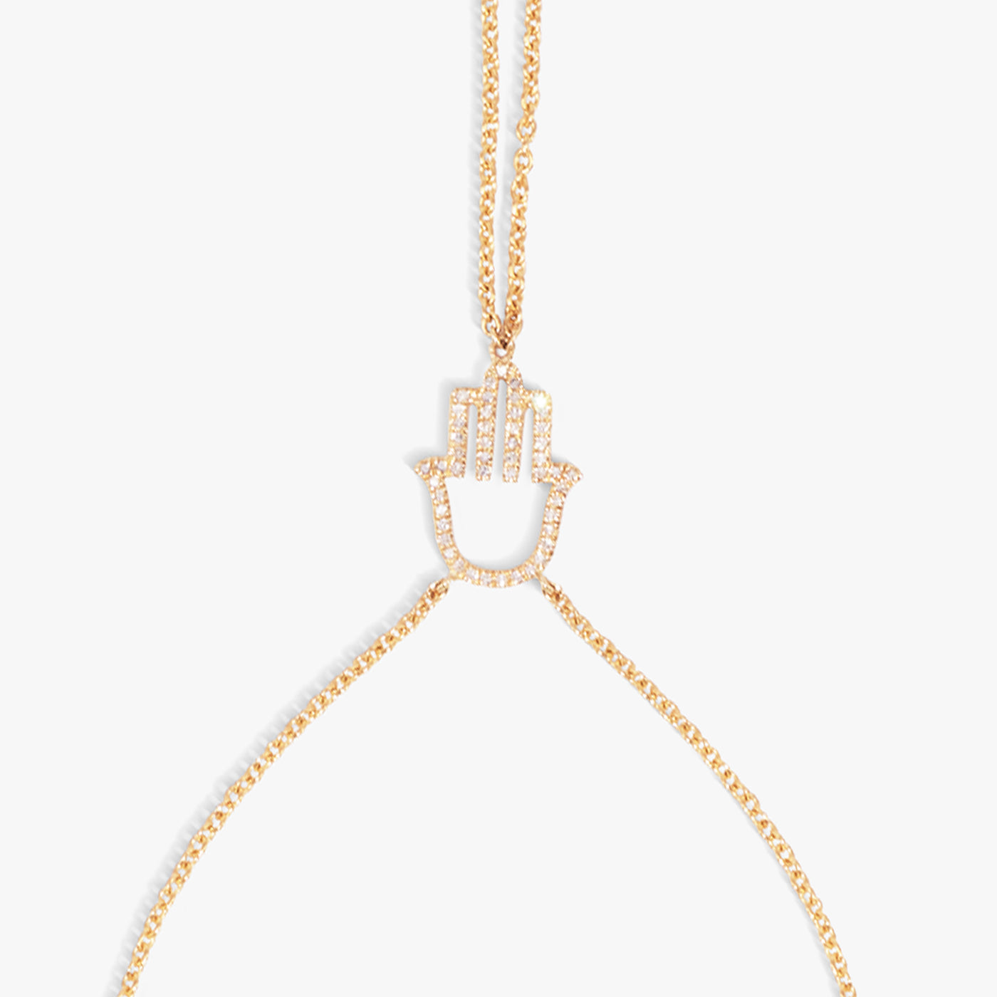 Hamsa Hand Chain – SKU DIAMONDS